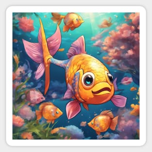 determination rule the waters Sticker